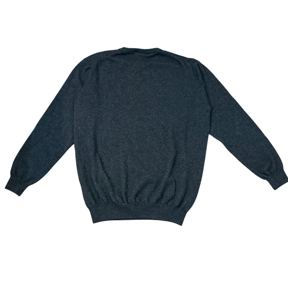 Rodd & Gunn Mens 3XL Charcoal Gray Cashmere Merino Wool Crew Neck Sweater EP0832